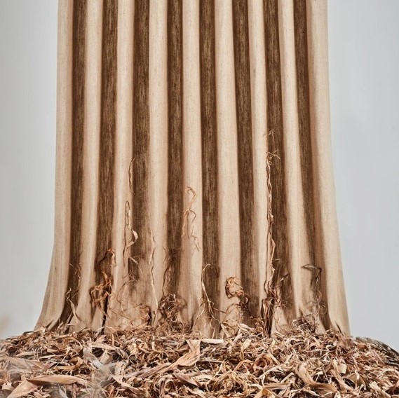 Jute gordijnen