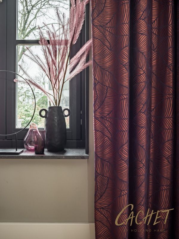 Overgordijnen met motief